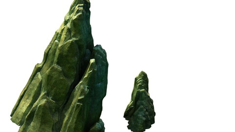 Game Model - Forest - Stone 03