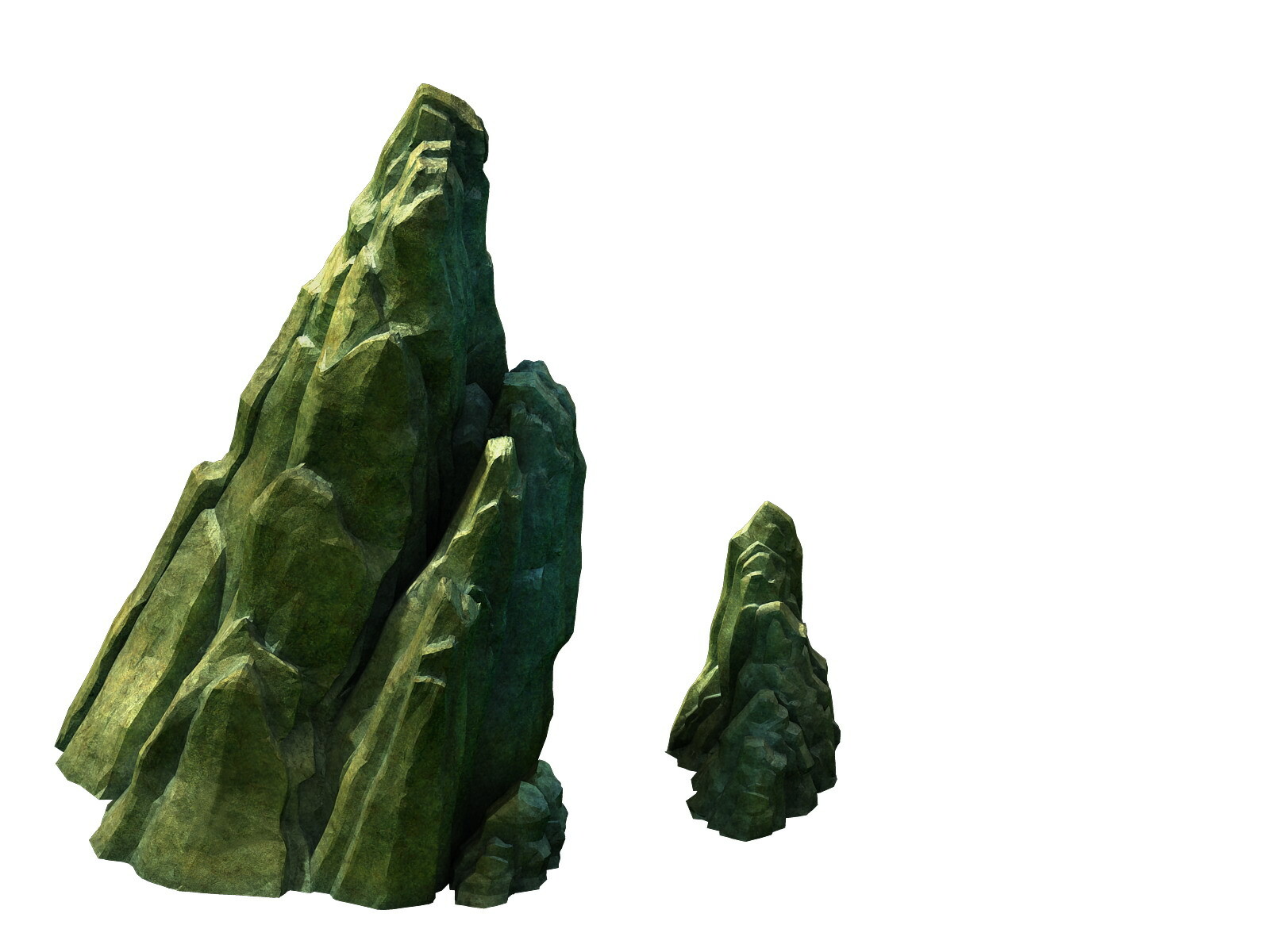 Stone 3d model.