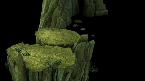 Game Model - Forest - Tree Bridge 02