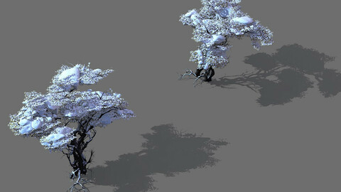 Game Model - Snow - Dead Tree 03