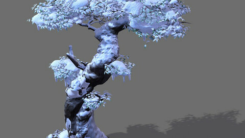 Game Models - Snow - Trees 05