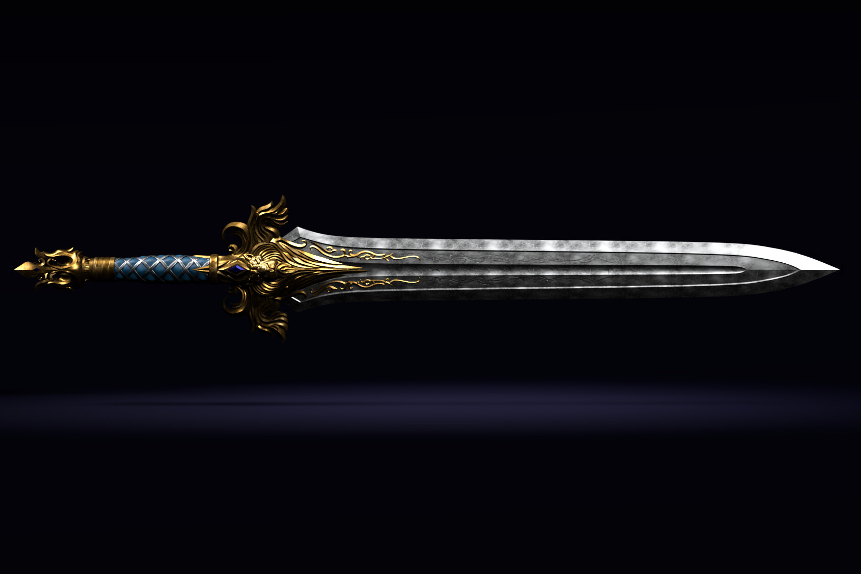 ArtStation - The Sword of King Llane from Warcraft movie 3D print model ...