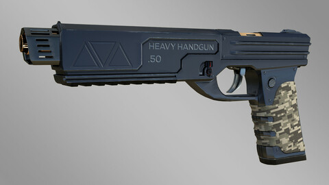 Sci-fi Handgun