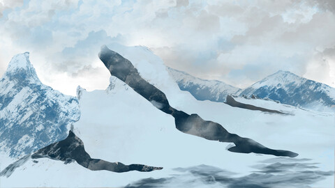 Snow Mountain Artwork