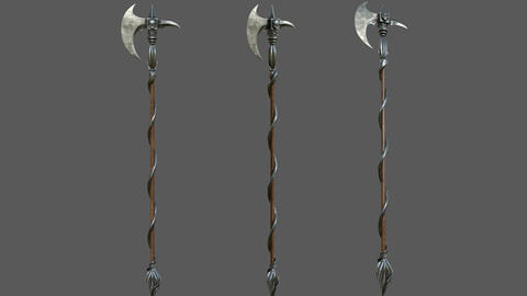 Ancient Long-handled axe