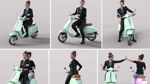 Z Belina Bike and Poses