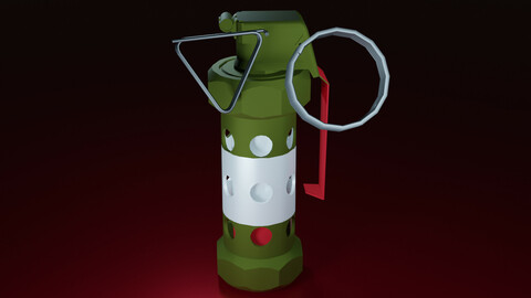 M84 Flashbang Stylized