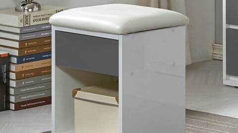 Shine storage stool 4colors