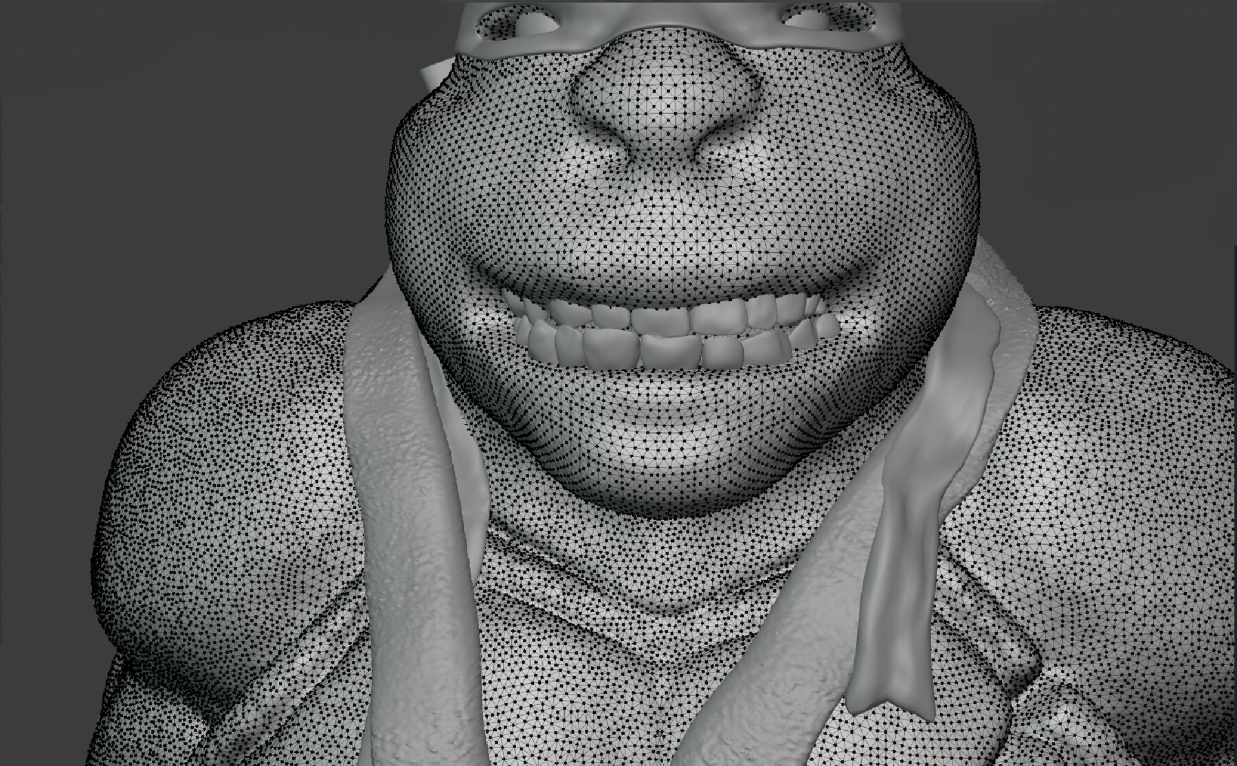 ArtStation Teenage Mutant Ninja Turtles Blender Sculpting 3D model