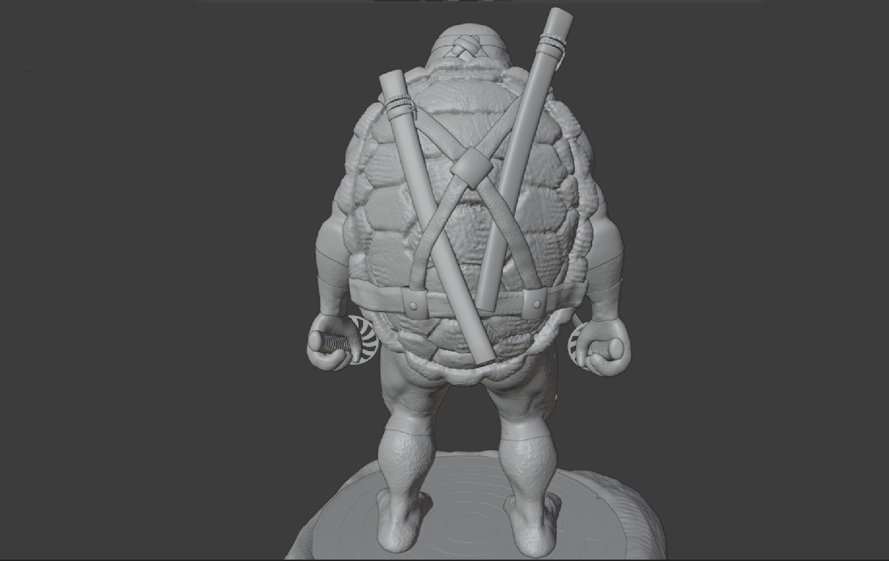 ArtStation Teenage Mutant Ninja Turtles Blender Sculpting 3D model