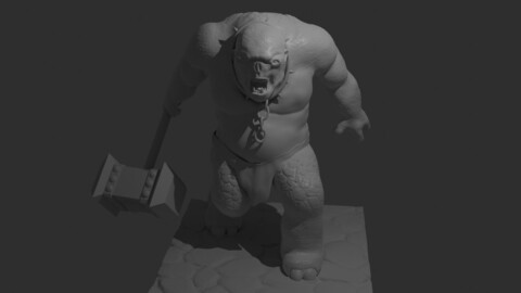 Troll 3D model