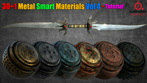 30+1  Metal Smart Materials Vol 4 + Tutorial