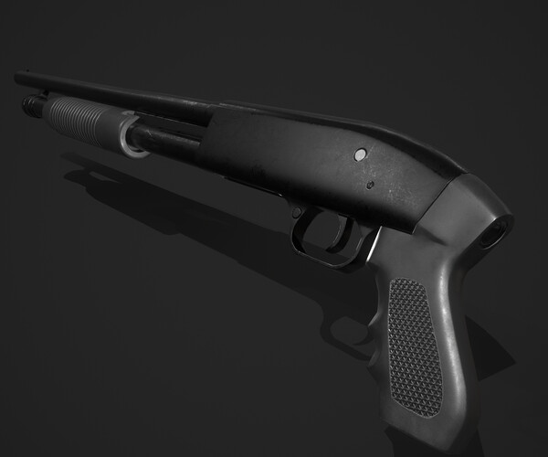 ArtStation - Mossberg 88 Cruiser Shotgun | Game Assets