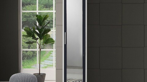 Cozyme 400 mirror wardrobe 2colors