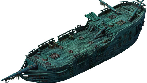 Seabed wreckage - wreck wreckage 06