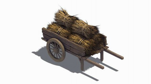 Ancient Chinese Transport - Grass Cart