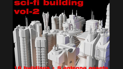sci-fi buildings-vol2