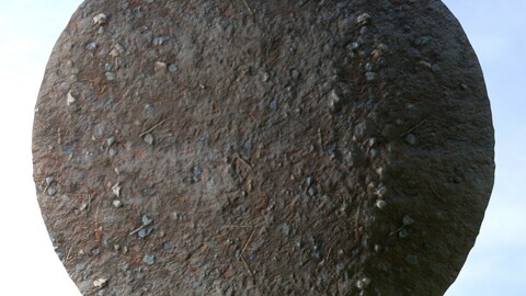 Dirt Ground 3 PBR Material