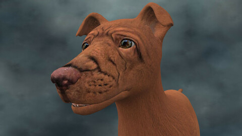 MDGH.021 Rigged Dog