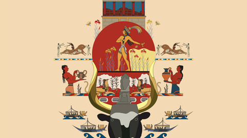 Ancient Cretan Minoan Civilization