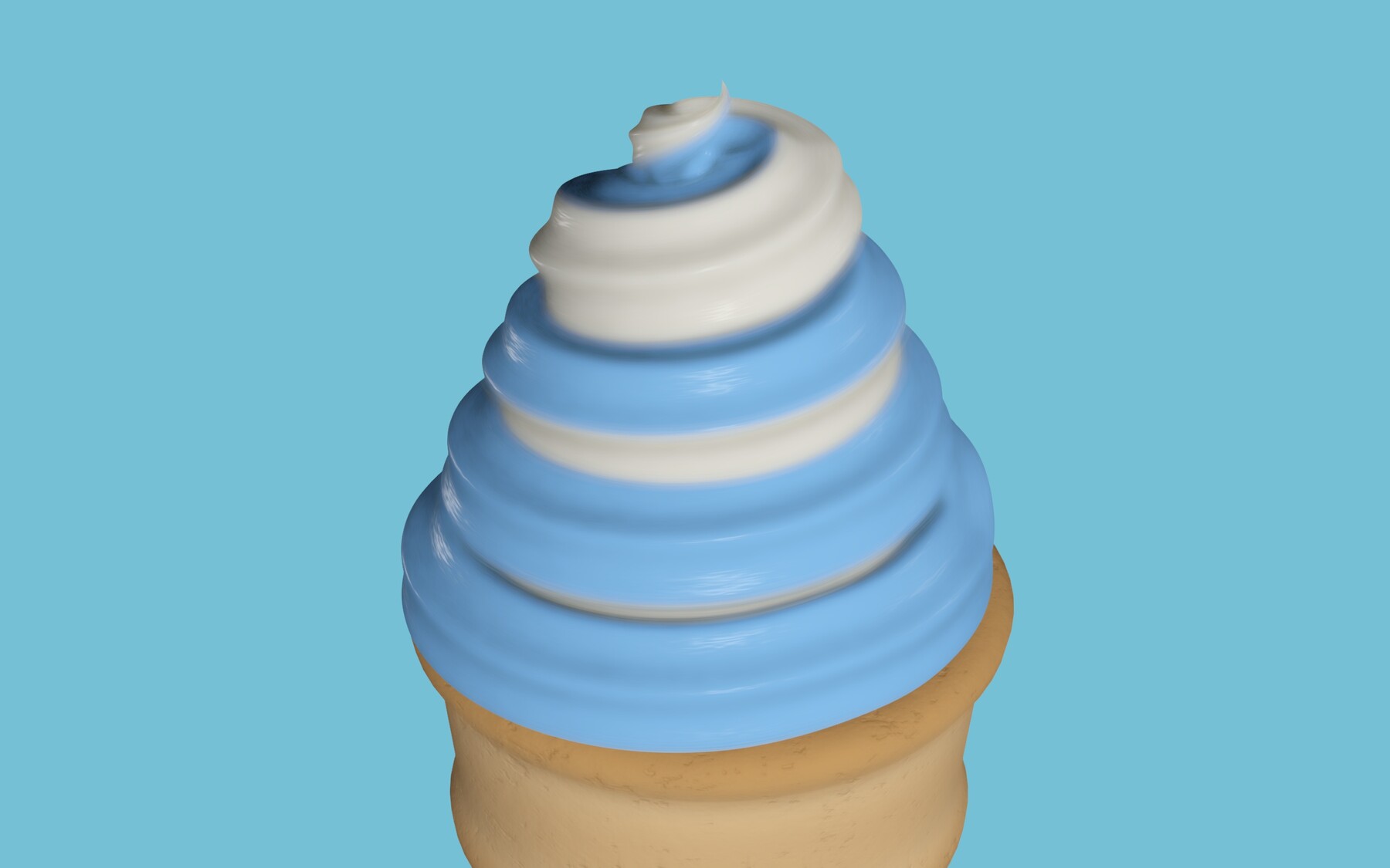 ArtStation - Stylized ice cream shop blender