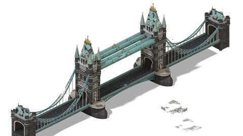 Sci Fi Building-London Tower Bridge 01