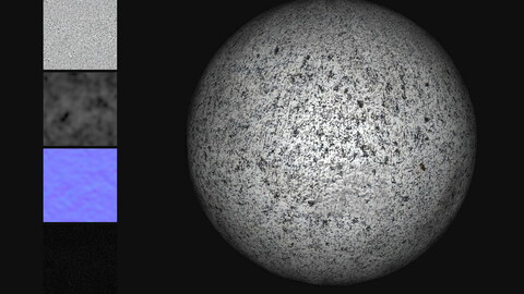 Granite PBR Texture Sample