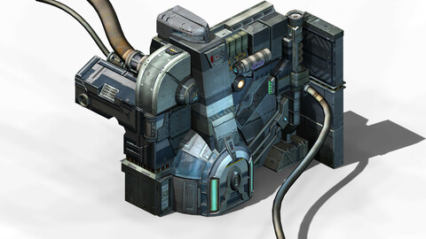 Spaceship - interior wall