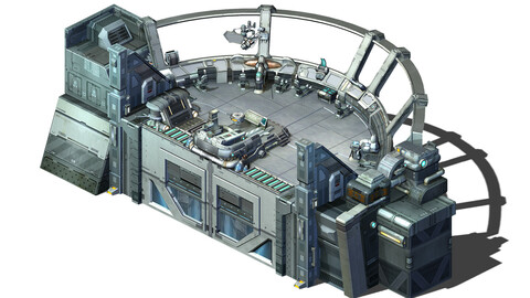 Spaceship - indoor - console