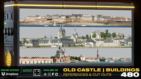 Panoramic environment References [Castles | Old Buildings ] 480