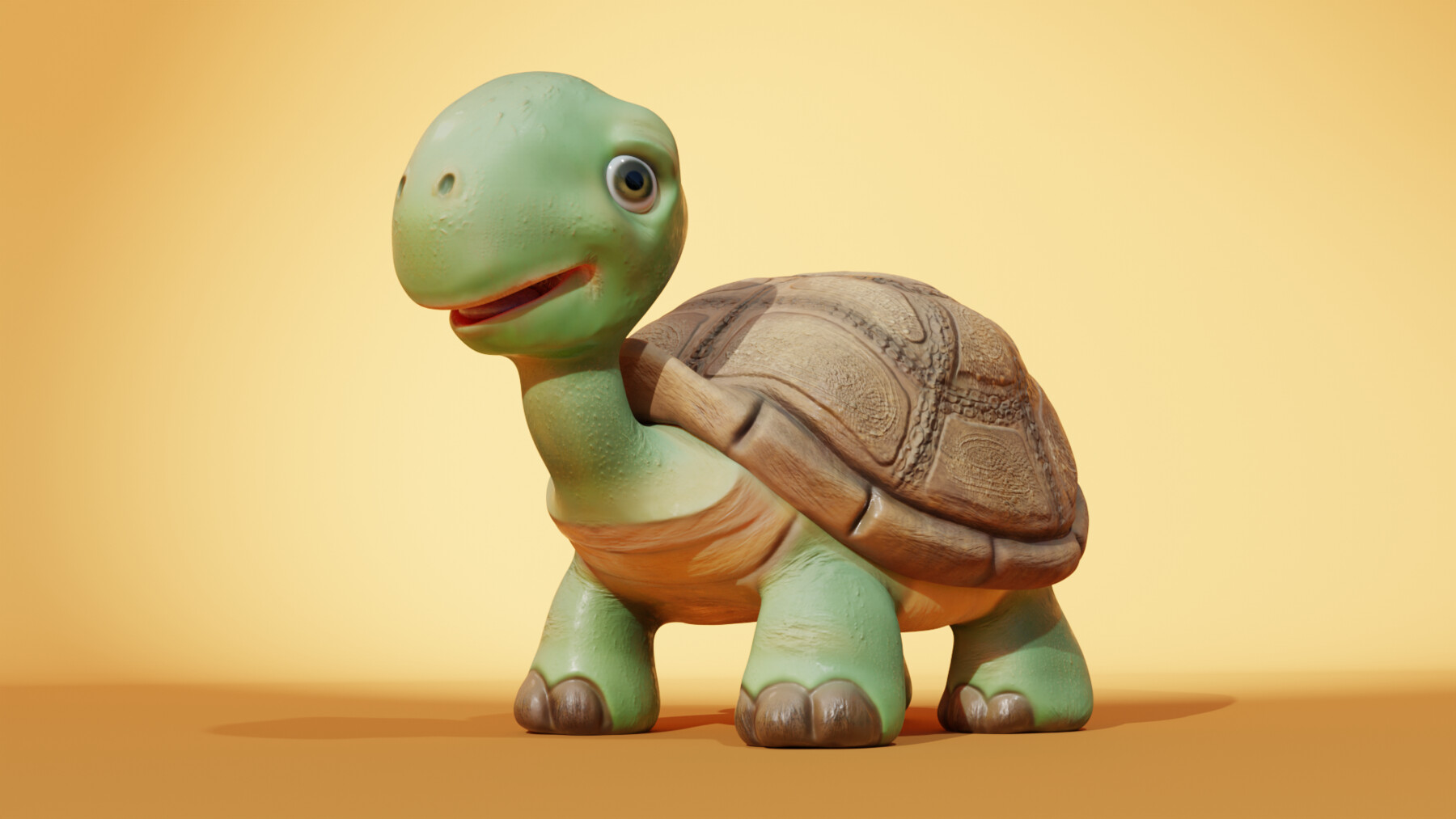 ArtStation - 3d Stylized Turtle - Rigged | Resources