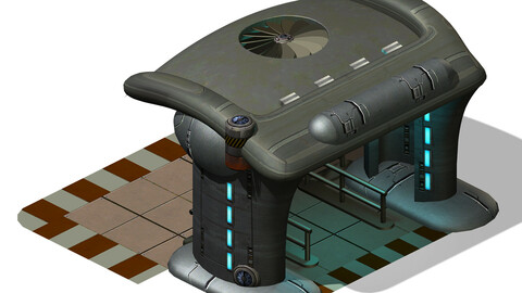 Machinery - Garage Entrance 01