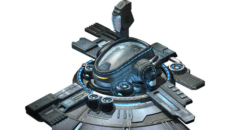 Machinery - Spacecraft - Functional Objects 01