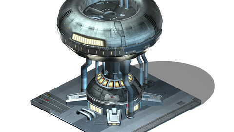 Machinery - Spacecraft - Functional Objects 04