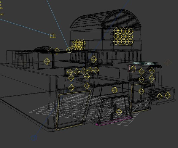 ArtStation - Mechanical building - base repair shop | Game Assets