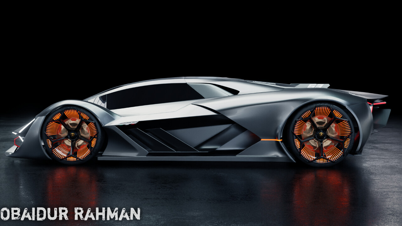 Lamborghini Terzo Millennio made by Obaidur Rahman - Finished