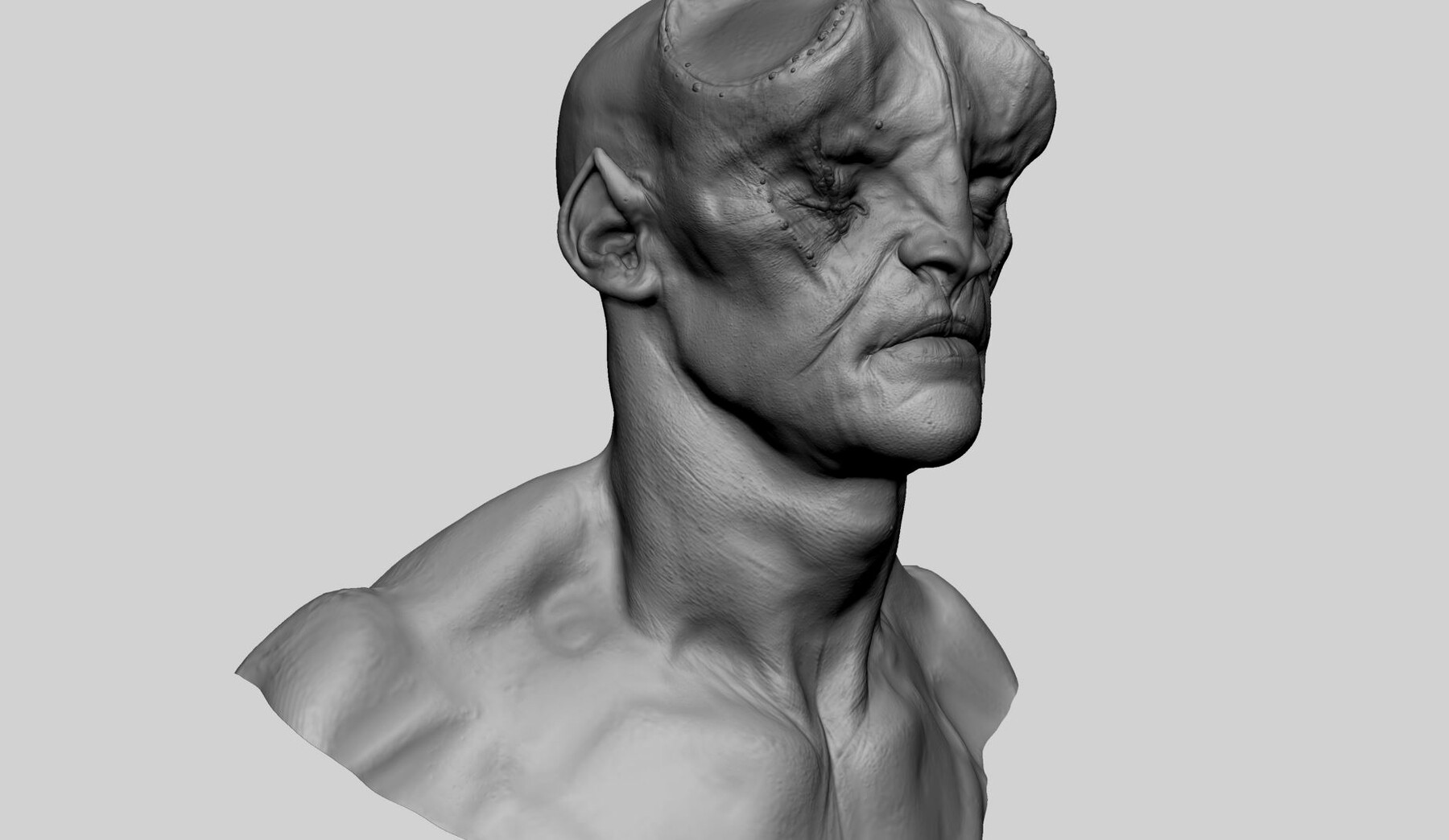 ArtStation - Creature Head 08 | Resources