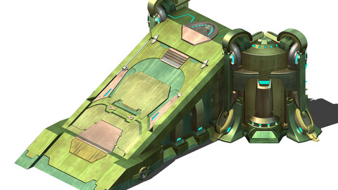 Machinery - intact - wall slope 01