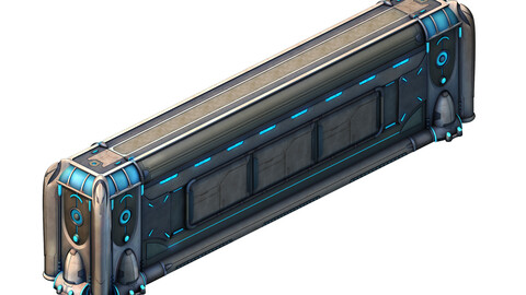 Space Station - City Wall 01