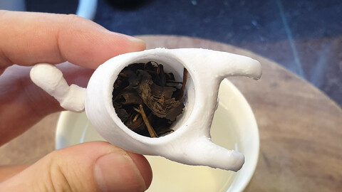 CAT TEA LEAF INFUSER