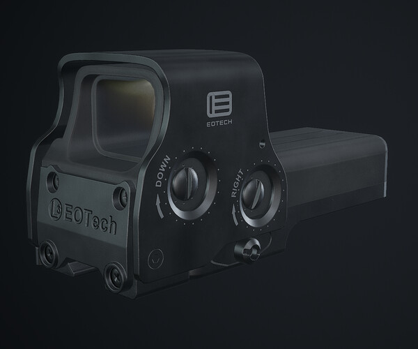 ArtStation - Scope Eotech HWS-558 | Game Assets