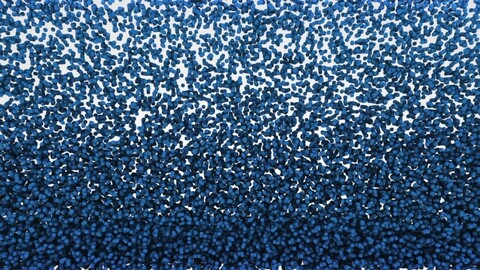 Home construction. Build structure. Time-lapse 3d animation showing a process of building the house.