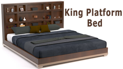 King Platform Bed