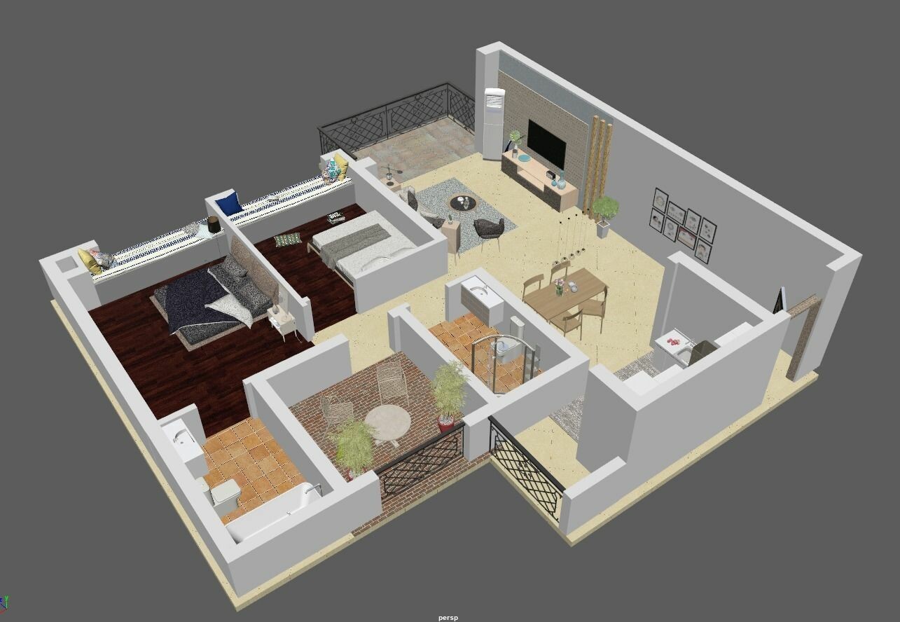 Floorplan3d дизайнер интерьеров версия 12