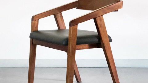 Mahogany Maho Interior Wood Dining Chair