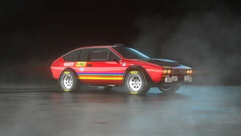 Alfa Romeo Alfetta GTV Turbodelta car