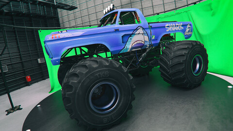 Monster Truck Textures Set