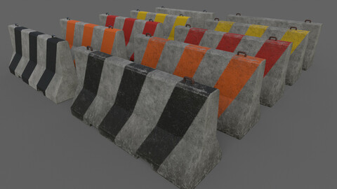 PBR Concrete Barrier V2