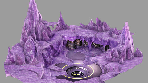 Battlestar - Icefield rupture ice surface 01