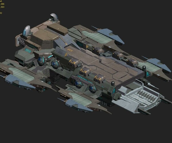 ArtStation - Battlestar - Pier 03 | Game Assets